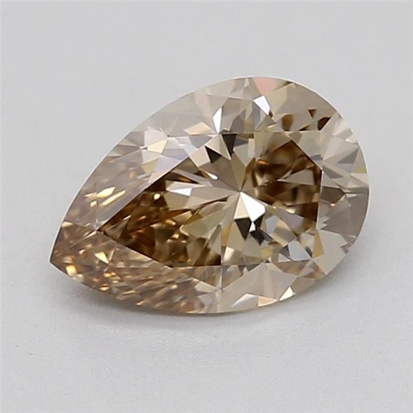 0.72 CT Very Light Brown PEAR