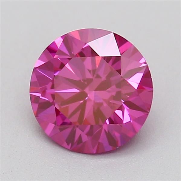 0.56 CT Fancy Vivid Pink ROUND