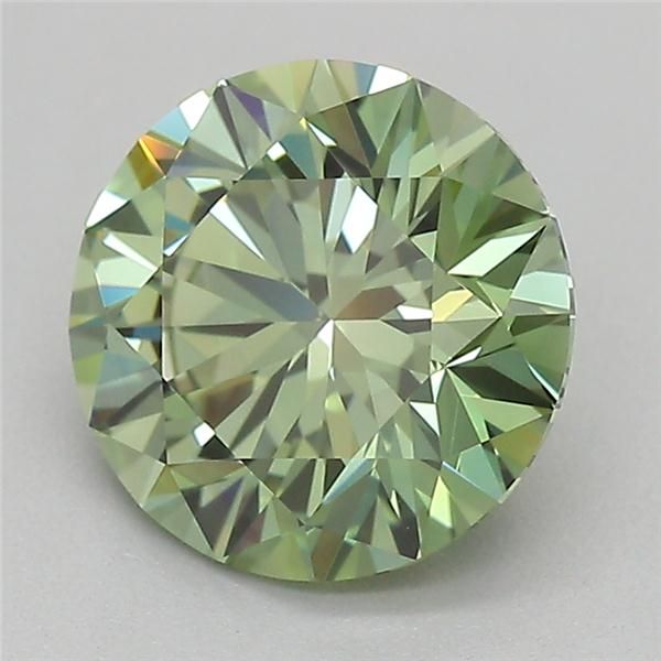 1.06 CT Fancy Intense Green ROUND