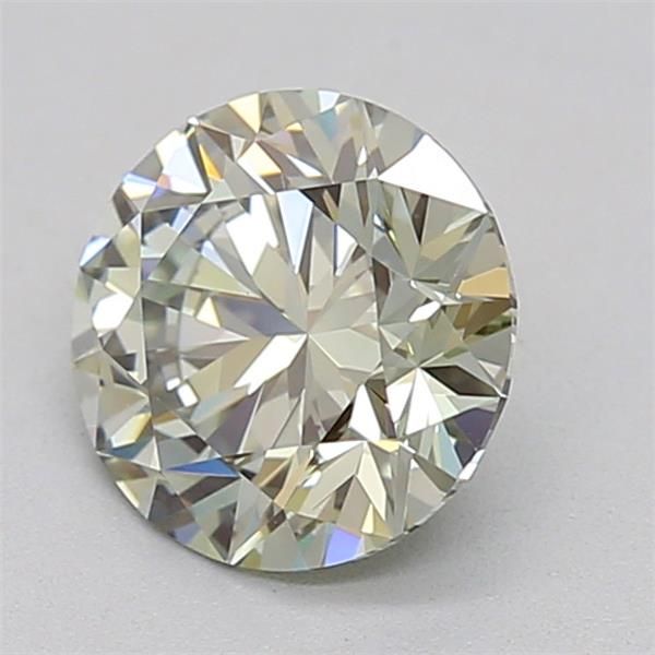 1.08 CT Fancy Light Green ROUND