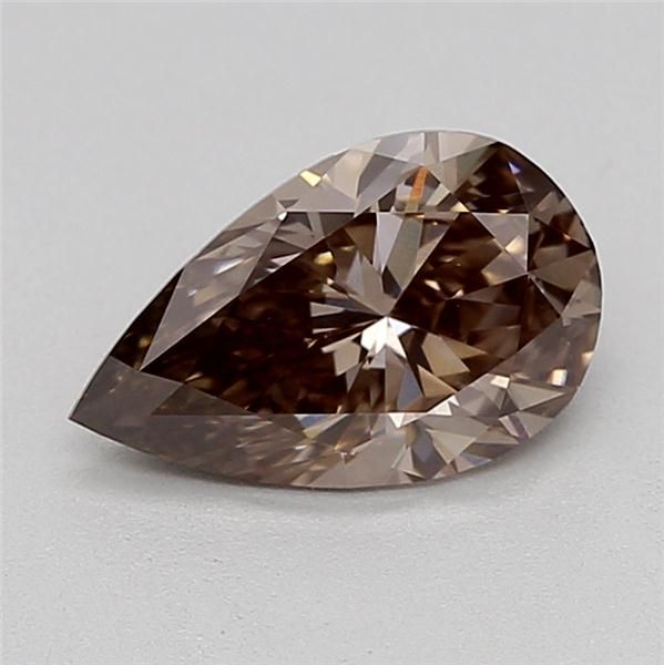0.76 CT Fancy Brown PEAR