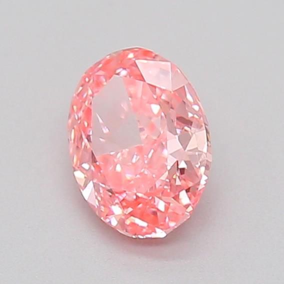 0.32 CT Fancy Vivid Pink OVAL