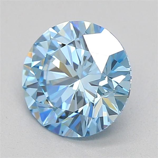 0.71 CT Fancy Vivid Blue ROUND
