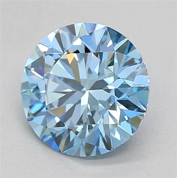 0.73 CT Fancy Vivid Blue ROUND