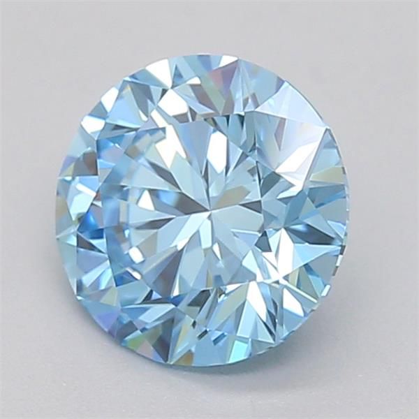0.72 CT Fancy Vivid Blue ROUND