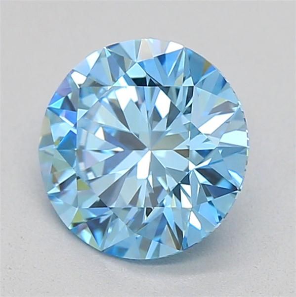 0.7 CT Fancy Vivid Blue ROUND