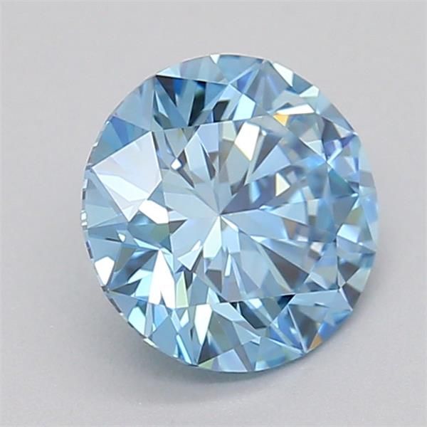 0.7 CT Fancy Vivid Blue ROUND
