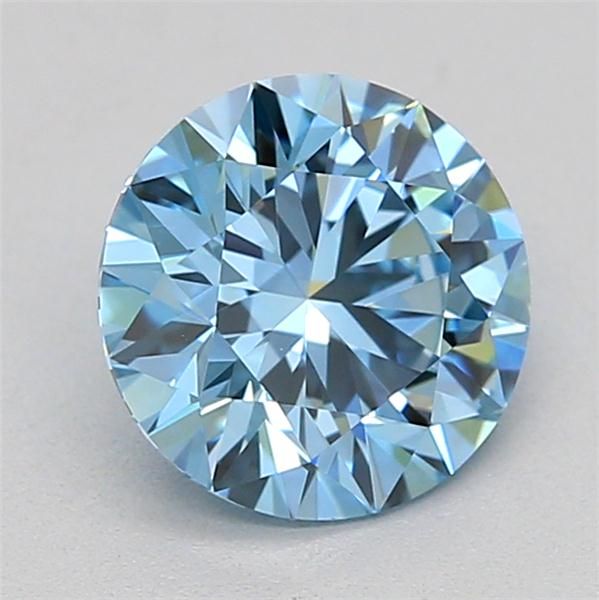 0.7 CT Fancy Vivid Blue ROUND