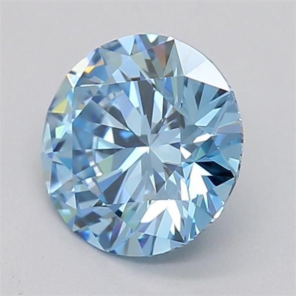 0.7 CT Fancy Vivid Blue ROUND