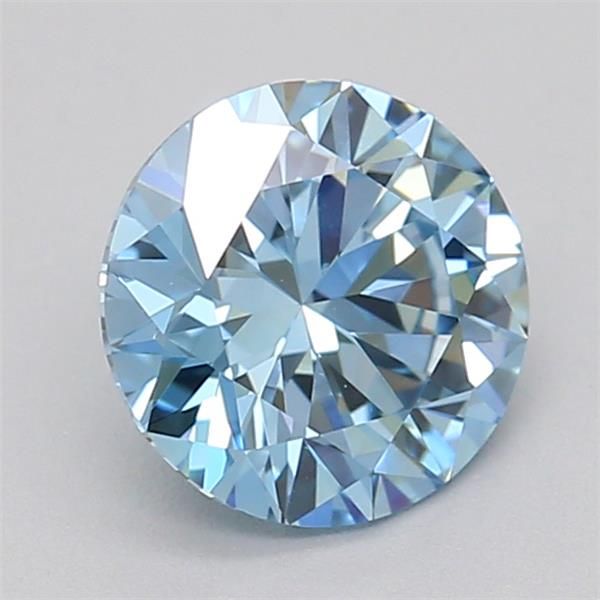 0.7 CT Fancy Vivid Blue ROUND