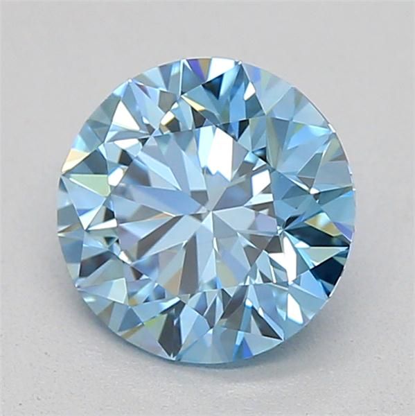 0.71 CT Fancy Vivid Blue ROUND