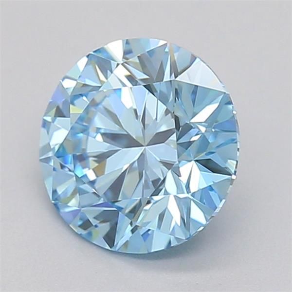 0.7 CT Fancy Vivid Blue ROUND
