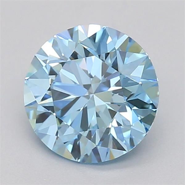0.72 CT Fancy Vivid Blue ROUND