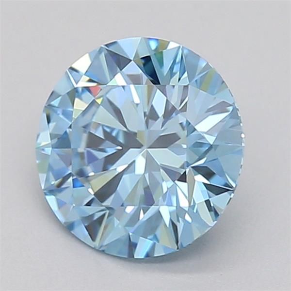 0.71 CT Fancy Vivid Blue ROUND
