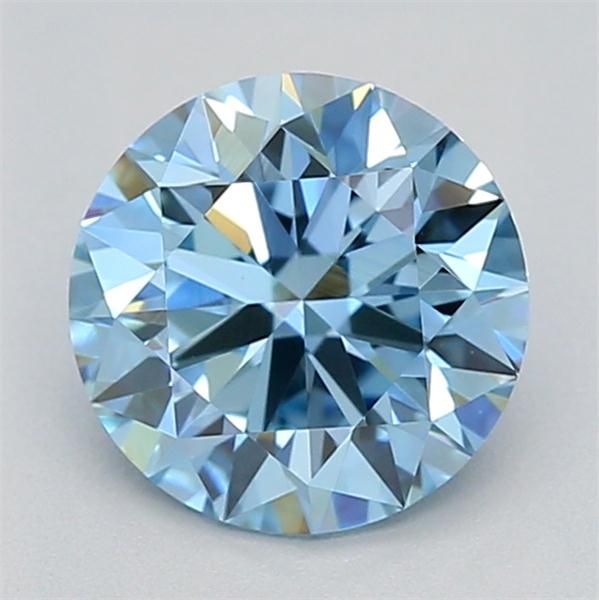 0.7 CT Fancy Vivid Blue ROUND