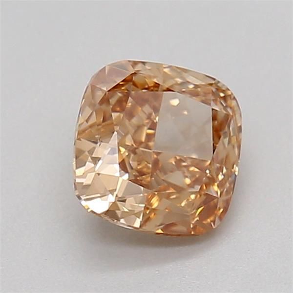 0.52 CT Fancy Brown CUSHION MODIFIED