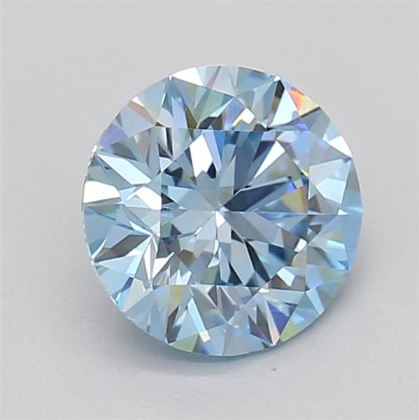 0.72 CT Fancy Vivid Blue ROUND
