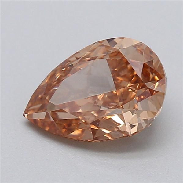 0.75 CT Fancy Brown PEAR