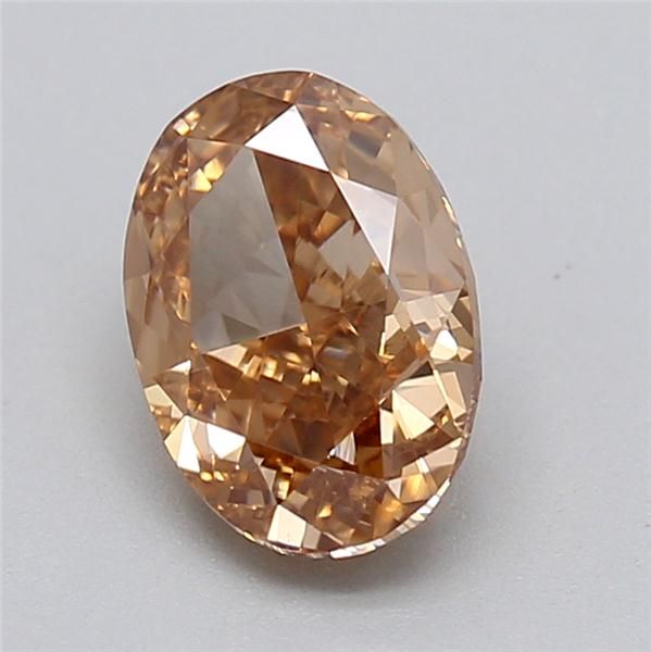 0.76 CT Fancy Brown OVAL