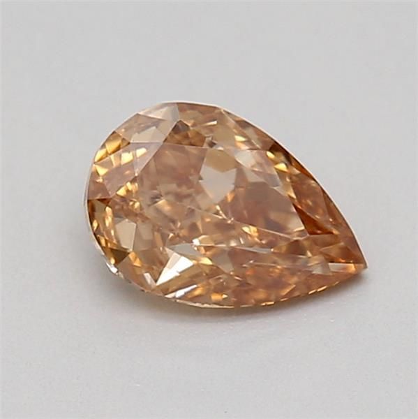 0.32 CT Fancy Yellowish Brown PEAR
