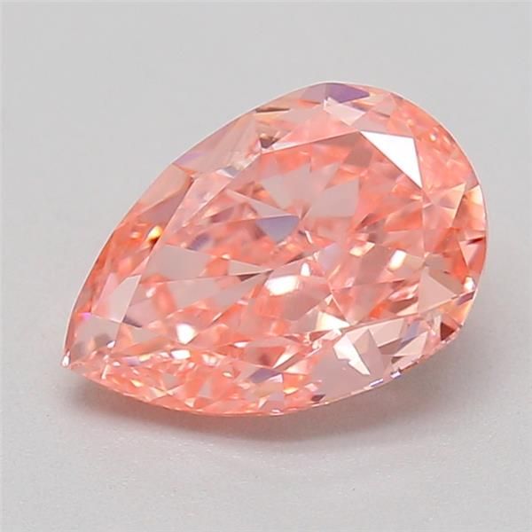 0.75 CT Fancy Vivid Pink PEAR