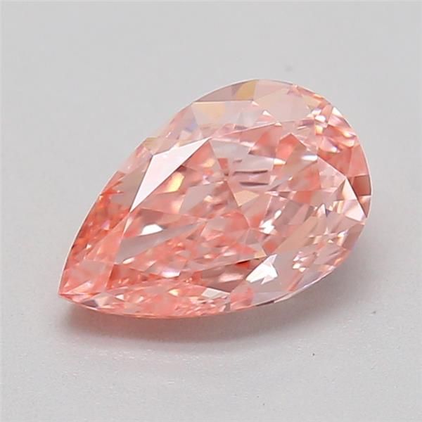 0.56 CT Fancy Vivid Pink PEAR