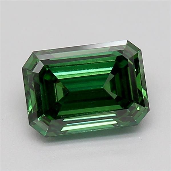 1.03 CT Fancy Vivid Green EMERALD