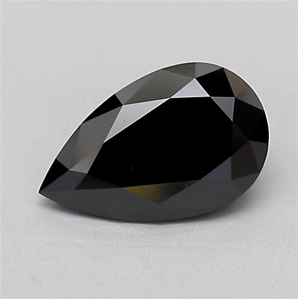 1.08 CT Fancy Black PEAR