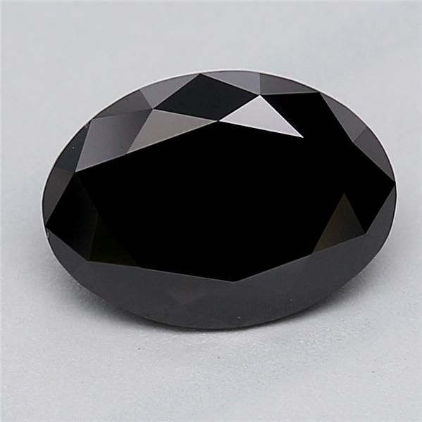 0.9 CT Fancy Black OVAL