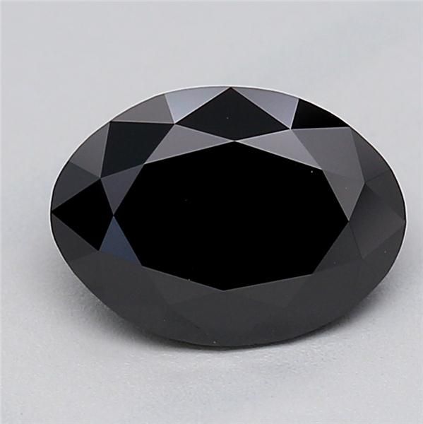 0.9 CT Fancy Black OVAL