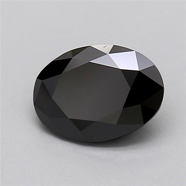 0.9 CT Fancy Black OVAL