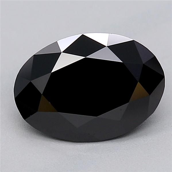 0.9 CT Fancy Black OVAL
