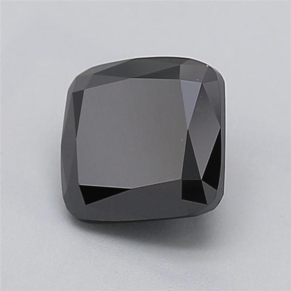 1.11 CT Fancy Black CUSHION BRILLIANT