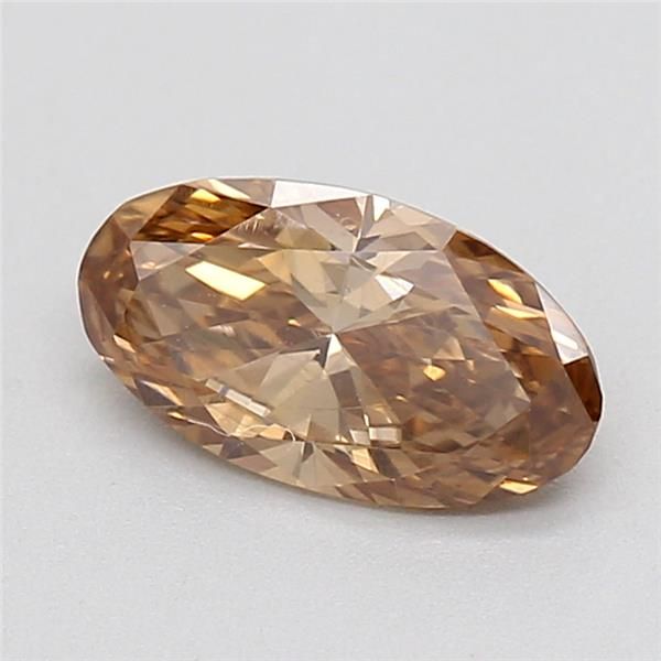 0.55 CT Fancy Brown OVAL