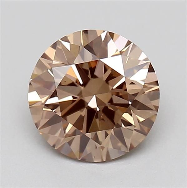 0.64 CT Fancy Brown ROUND