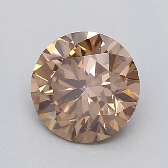 0.33 CT Fancy Brown ROUND