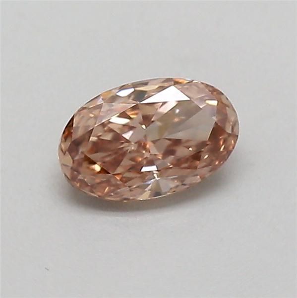 0.34 CT Fancy Brown OVAL