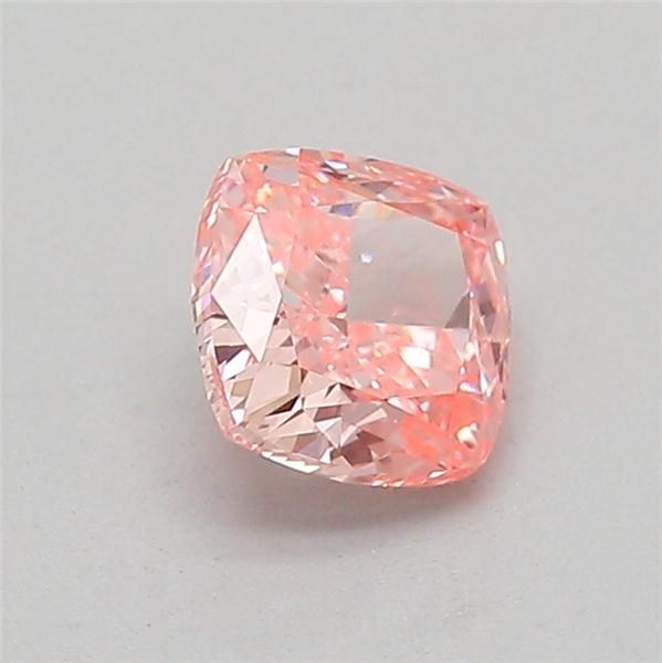 0.5 CT Fancy Vivid Pink CUSHION MODIFIED