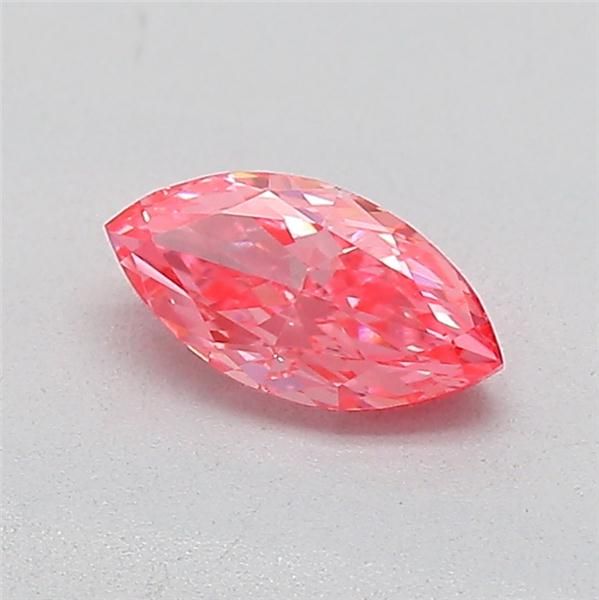 0.32 CT Fancy Vivid Pink MARQUISE