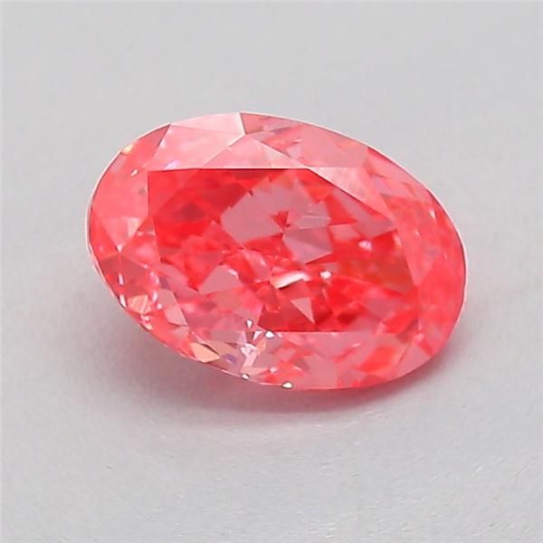 0.51 CT Fancy Vivid Pink OVAL