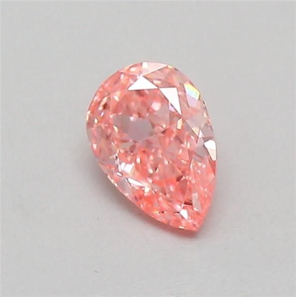 0.34 CT Fancy Vivid Pink PEAR