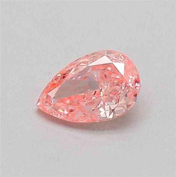0.34 CT Fancy Vivid Pink PEAR