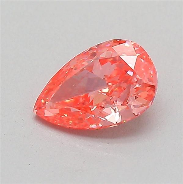 0.5 CT Fancy Vivid Pink PEAR