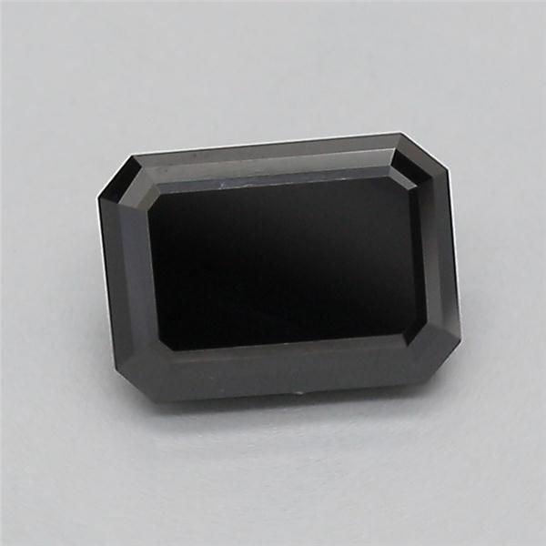 1.0 CT Fancy Black EMERALD