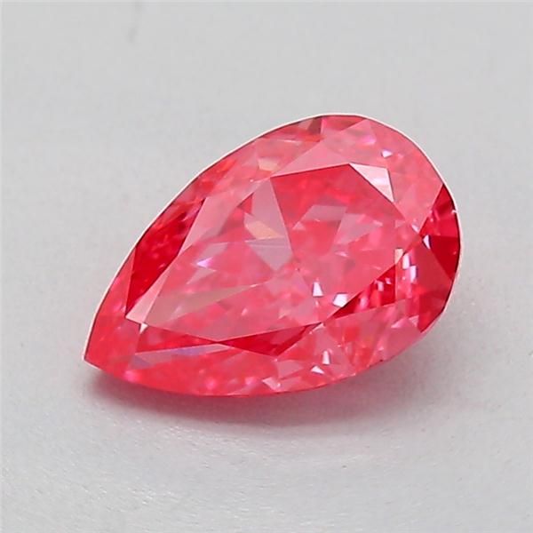 0.51 CT Fancy Vivid Pink PEAR