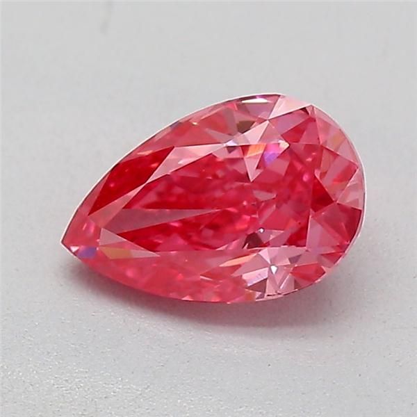 0.5 CT Fancy Vivid Pink PEAR