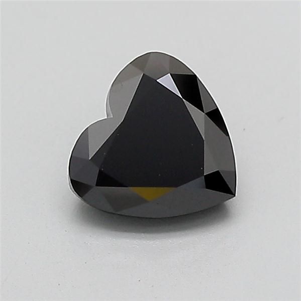 1.03 CT Fancy Black HEART