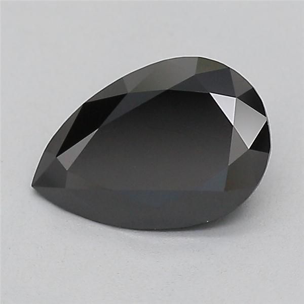 1.07 CT Fancy Black PEAR