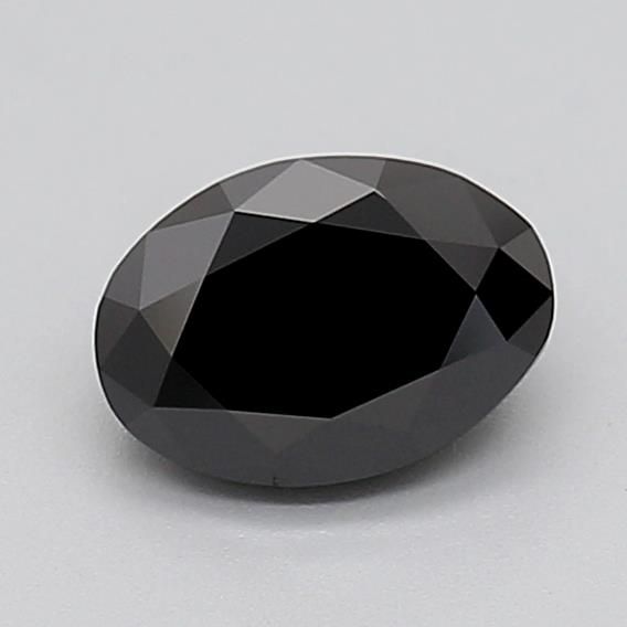 1.05 CT Fancy Black OVAL