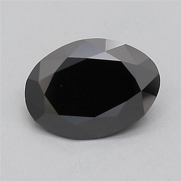 0.95 CT Fancy Black OVAL